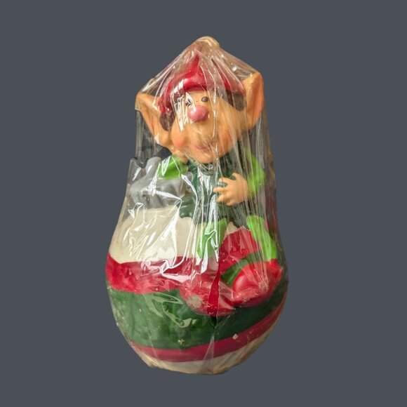 Vintage Carlton Cards Elf Candle (Sealed) – Made in Hong Kong 🎅 - Picture 1 of 3